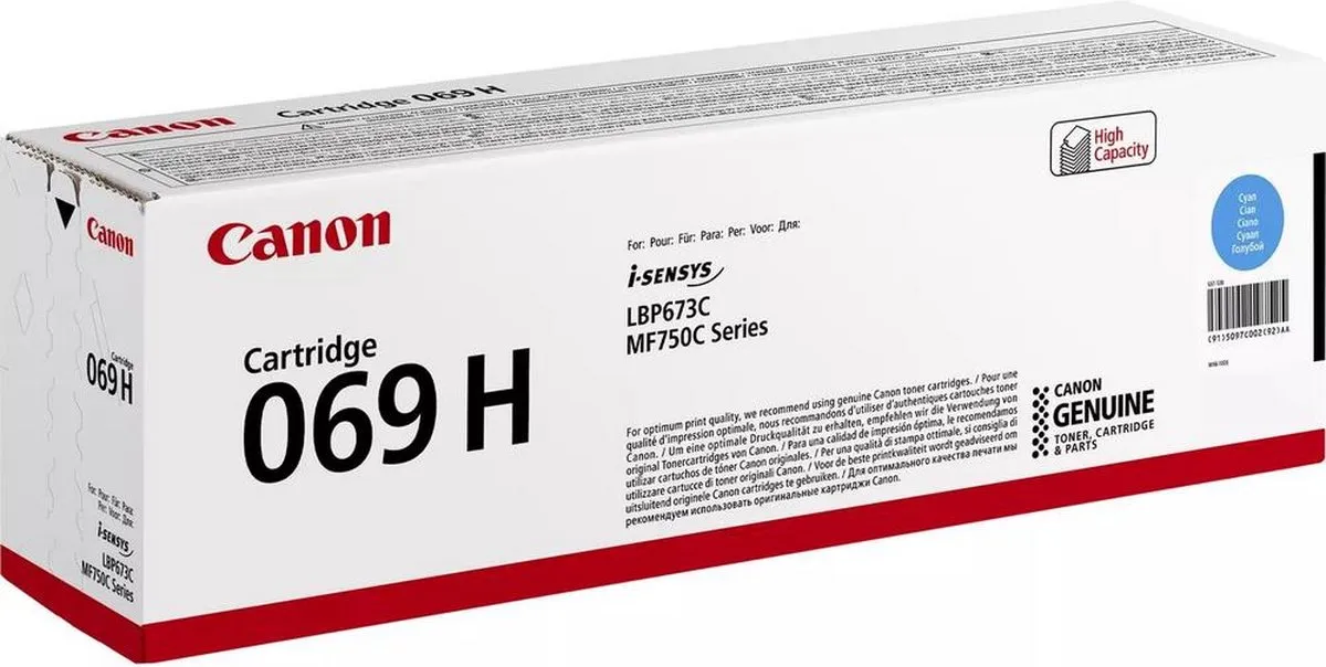 Canon XL-069 Toner - Cyan