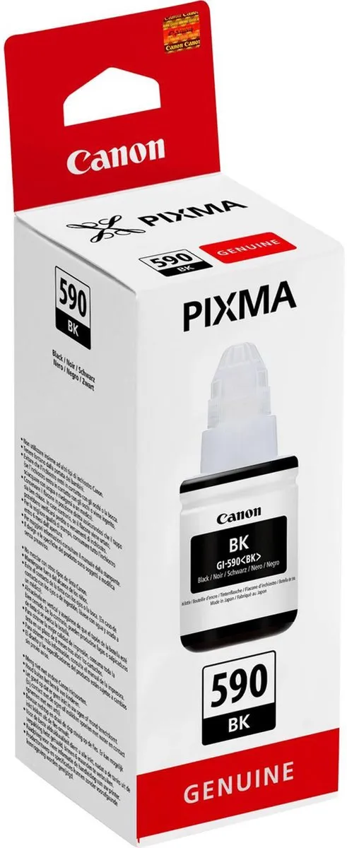 Canon GI-590BK Inktfles - 135ml - Zwart