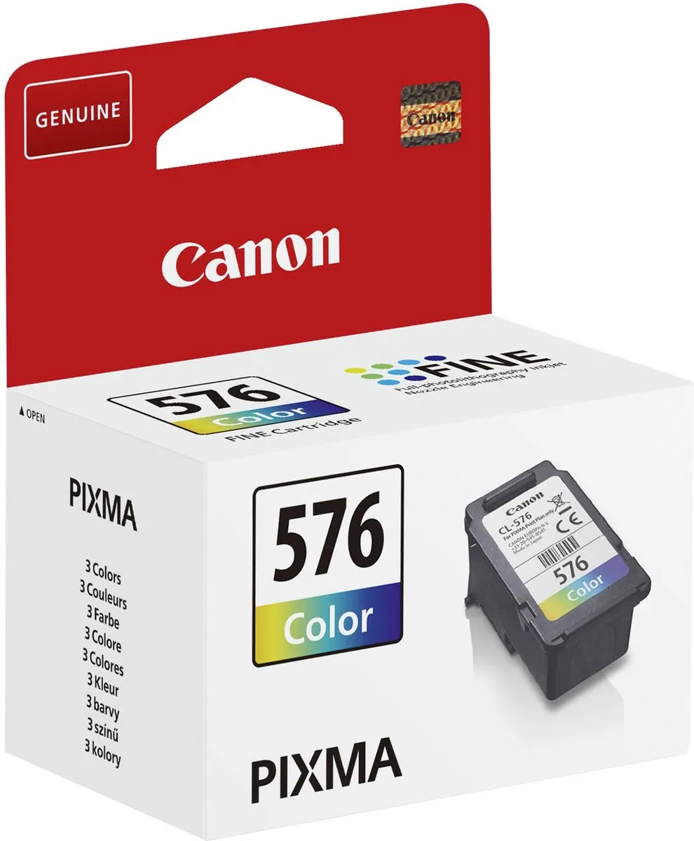 Canon CL-576 Inktcartridge - 100 Stuks - Kleur