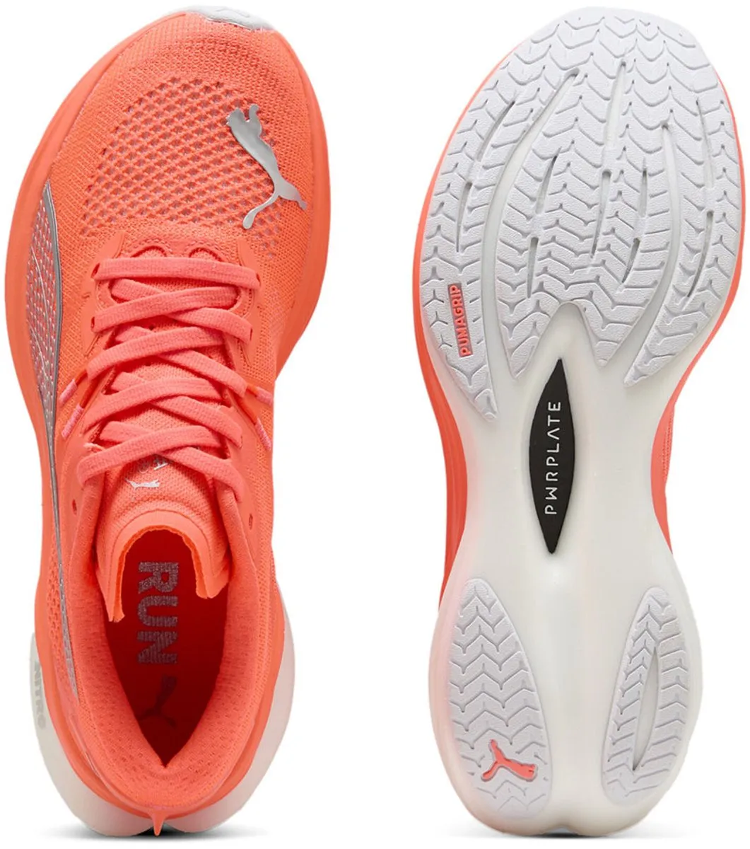 PUMA Deviate Nitro 3 Schoenen - Glowing Red - Weg