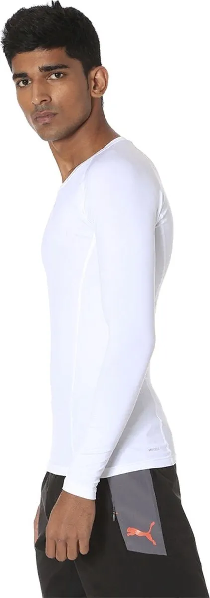 PUMA Liga Baselayer Longsleeve Heren M - Wit