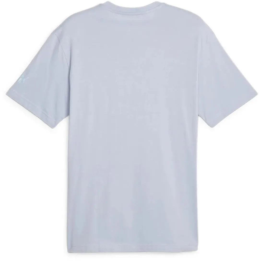 PUMA MCFC Football Culture T-shirt - Blauw L