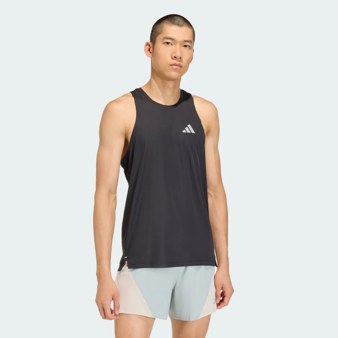adidas Performance adi365 Breeze Running Tank - Zwart