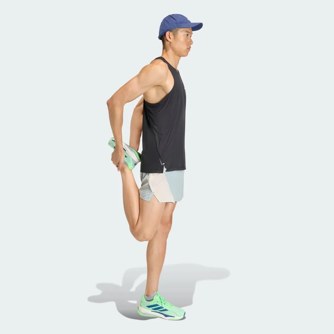 adidas Performance adi365 Breeze Running Tank - Zwart