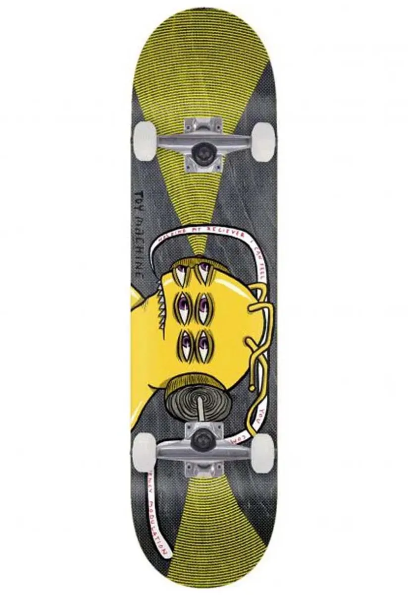 Toy Machine Frequency Mod Skateboard 8.25 - Grijs