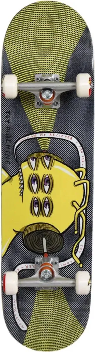 Toy Machine Frequency Mod Skateboard 8.25 - Grijs