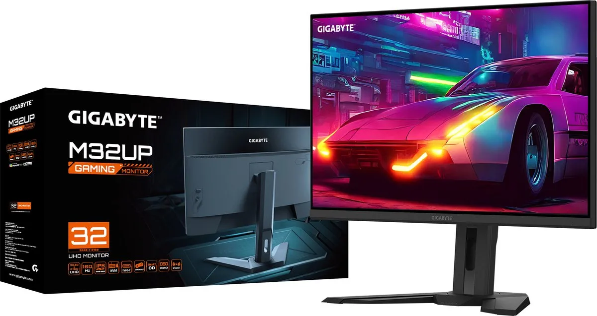 Gigabyte M32UP Gaming Monitor 4K 160Hz - 32 inch