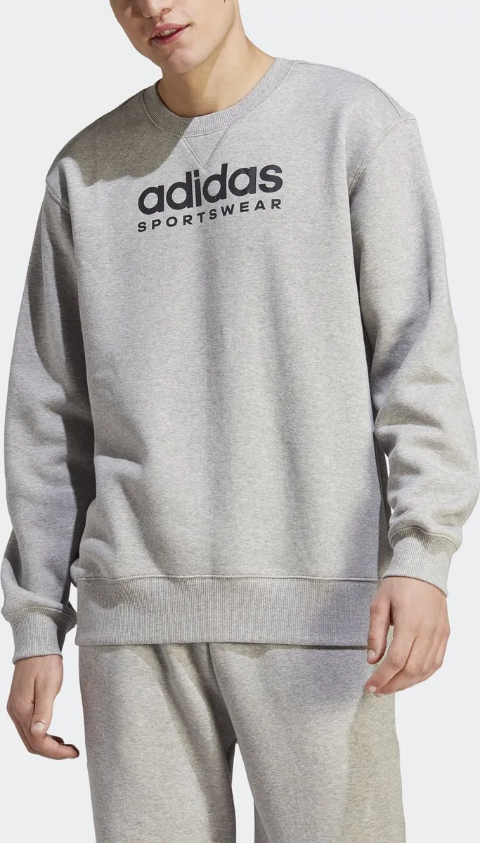 adidas Sportswear All SZN Fleece Graphic Sweatshirt L - Grijs