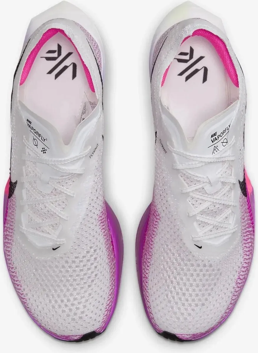 Nike Vaporfly 3 Heren Hardloopschoenen 45.5 - Wit