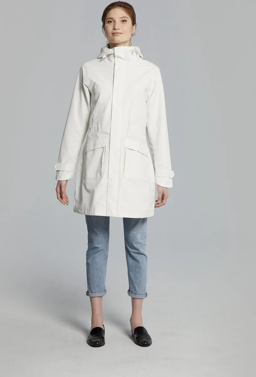 Basil Mosse Dames Regenjas - XS - Wit