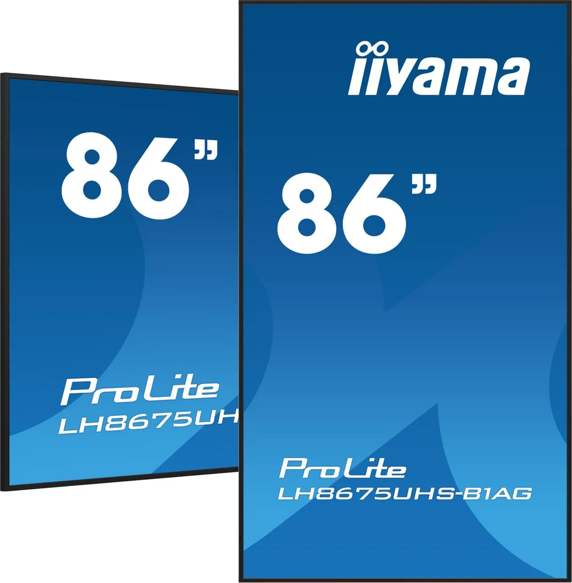 iiyama LH8675UHS-B1AG Digitale Signage 85.6" LCD