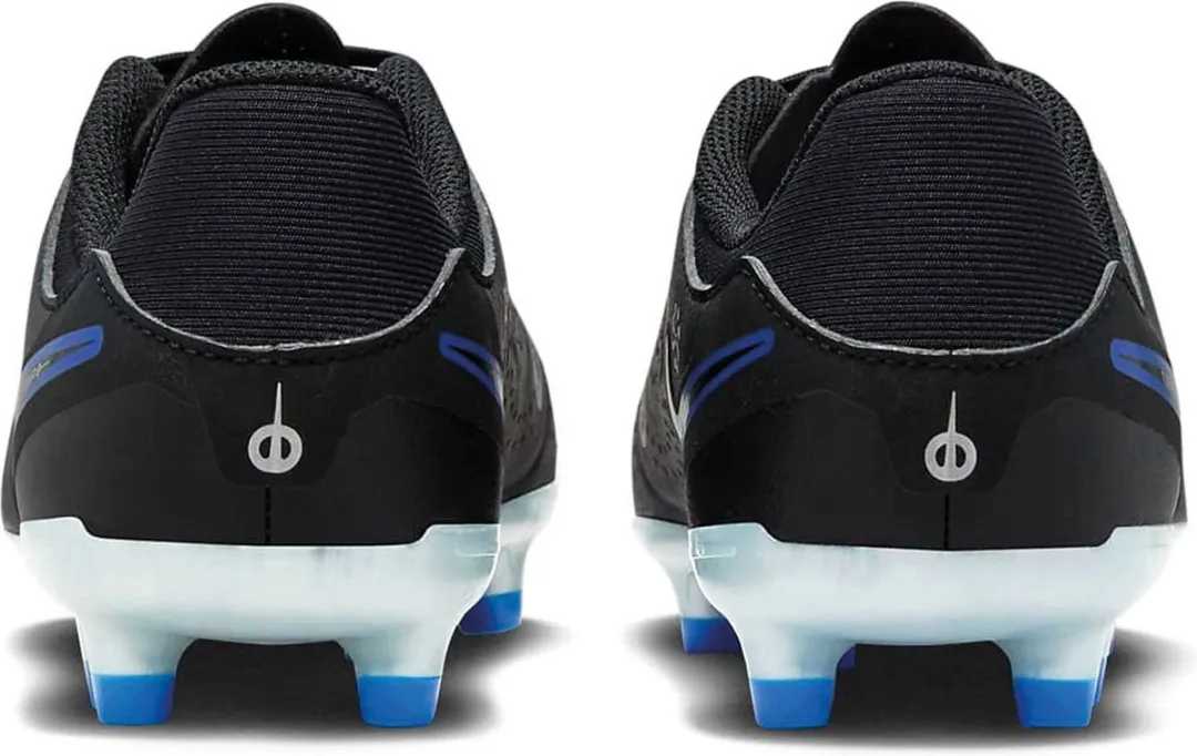Nike Legend 10 Academy Sportschoenen DV4348-040 - Maat 33 - Zwart/Zilver/Blauw