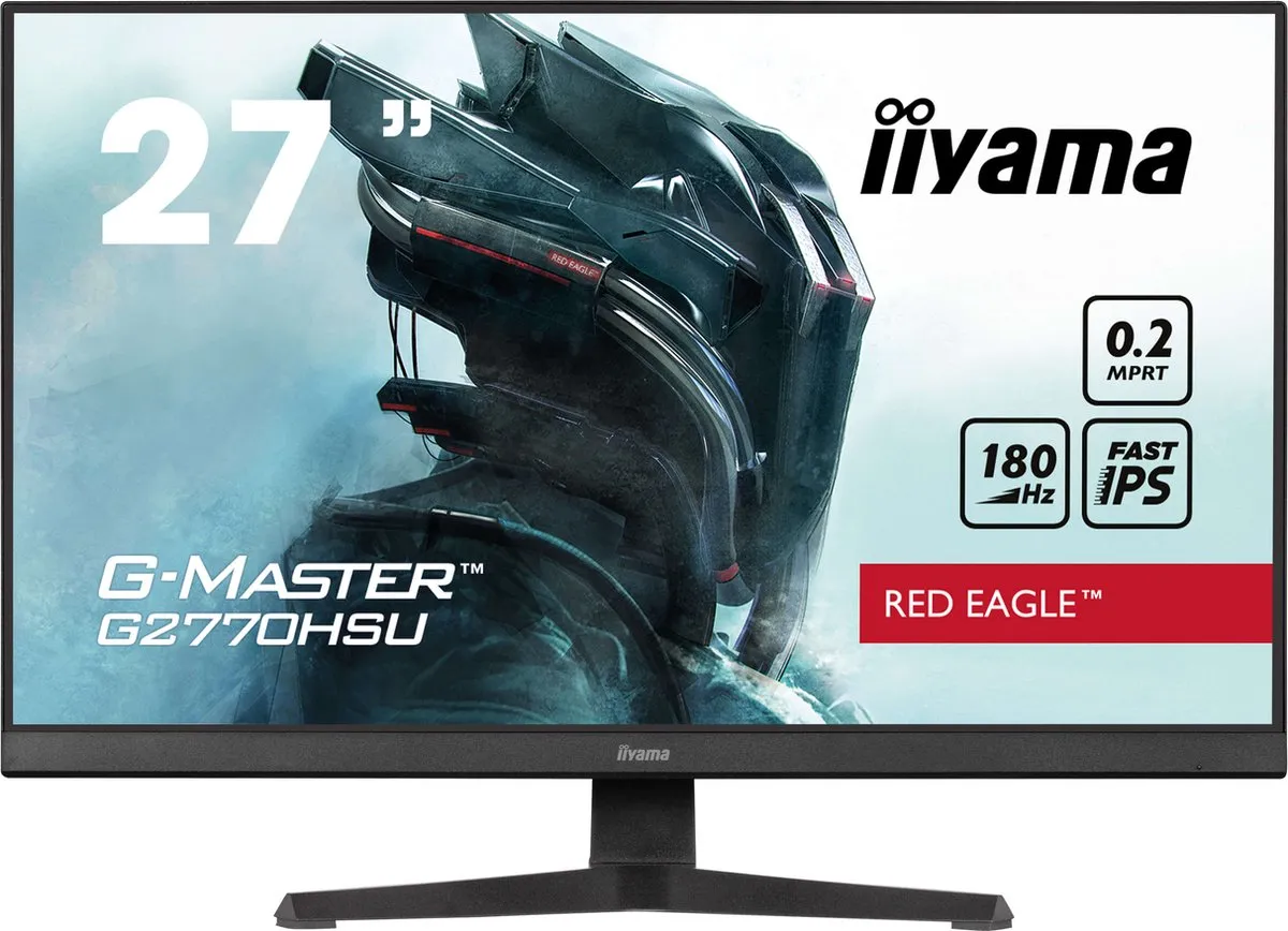 iiyama G-Master G2770HSU-B6 Red Eagle Monitor