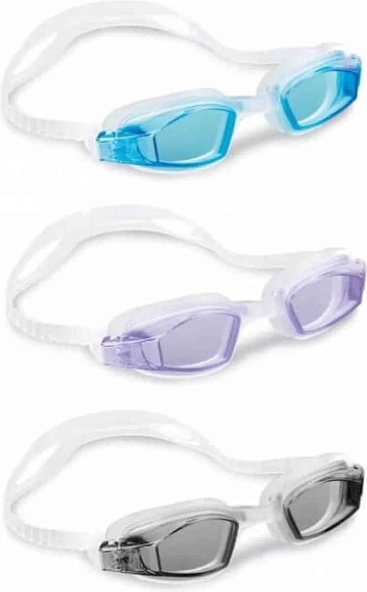 Intex Freestyle Junior Zwembril - 14x5cm - Paars