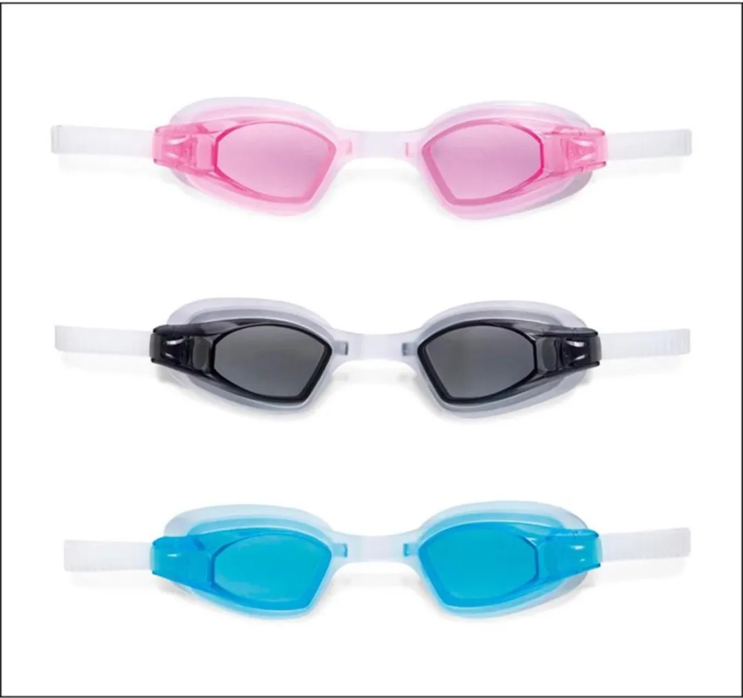 Intex Freestyle Junior Zwembril - 14x5cm - Paars - afbeelding 6 van 6
