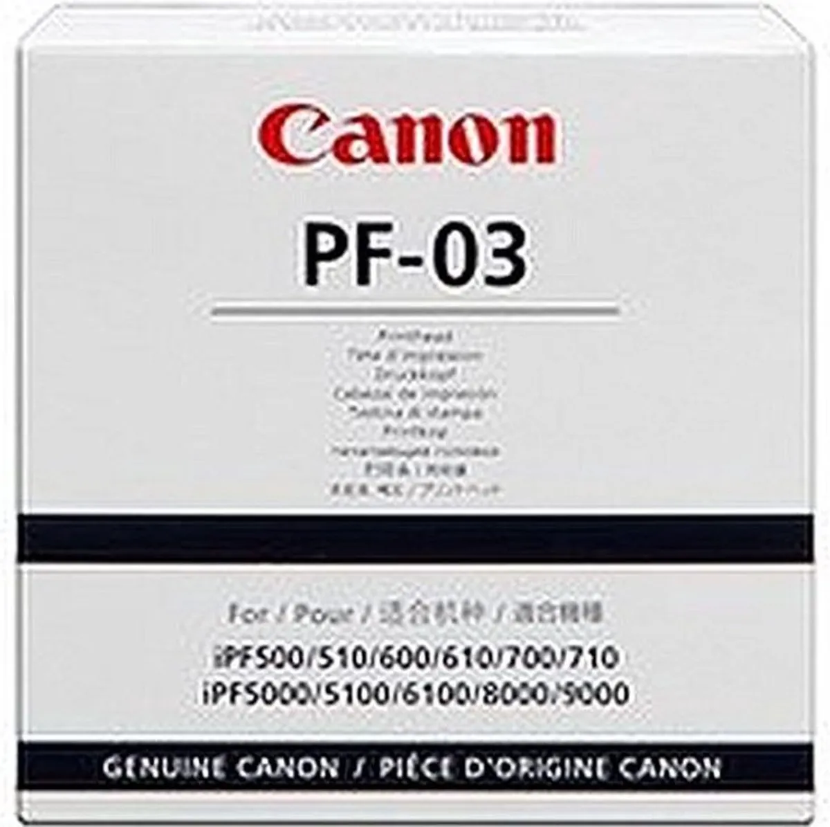 Canon Printhead PF03 Cyaan - 130ml