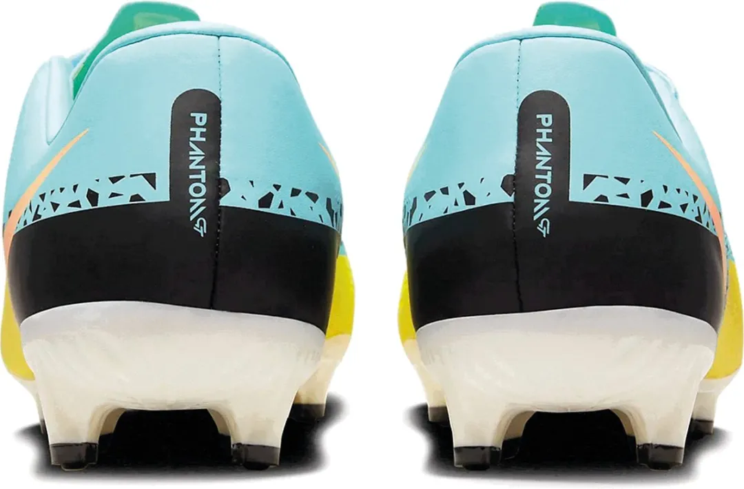 Nike Phantom GT2 Sportschoenen DA4433-407 - Maat 43 - Lichtblauw/Geel/Zwart - afbeelding 6 van 6