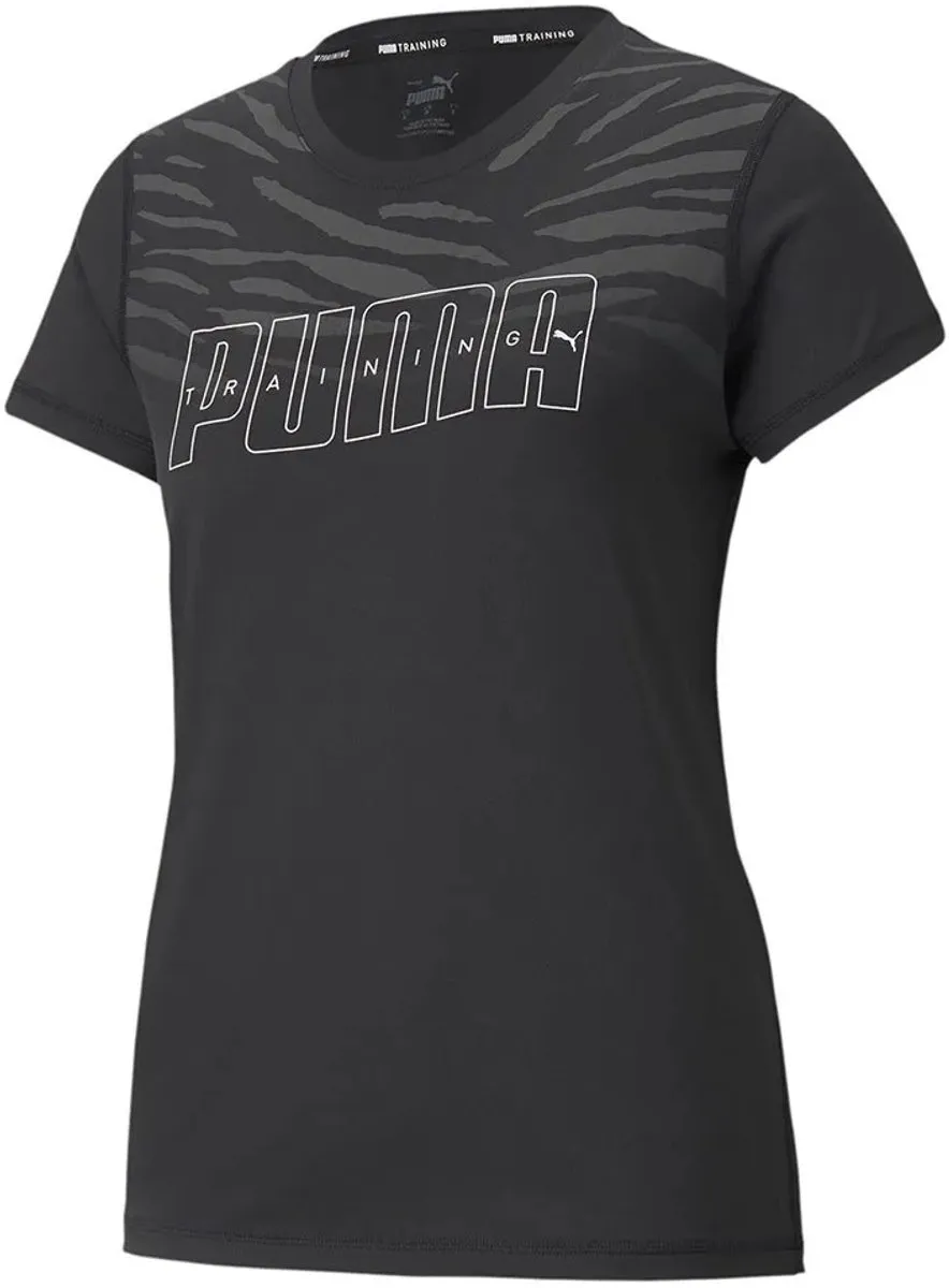 PUMA Performance T-shirt Kort Zwart S