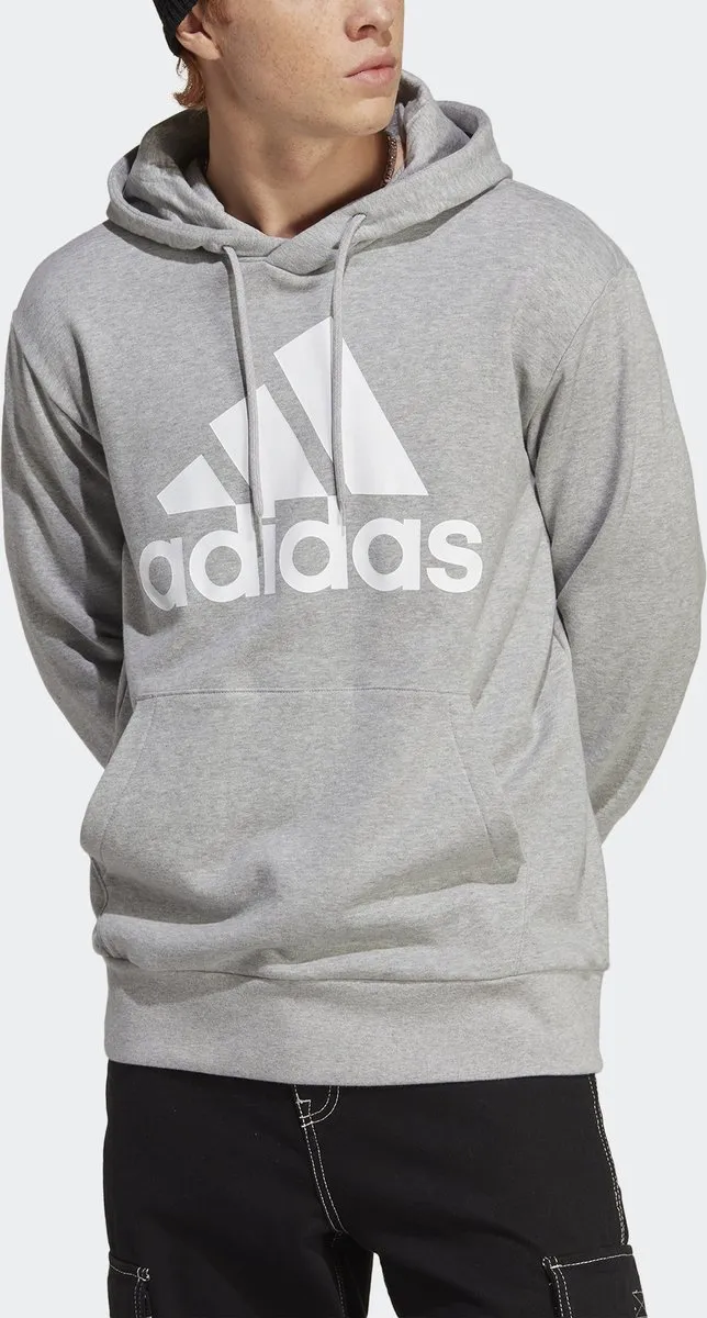 adidas Sportswear Essentials French Terry Big Logo Hoodie M - Grijs
