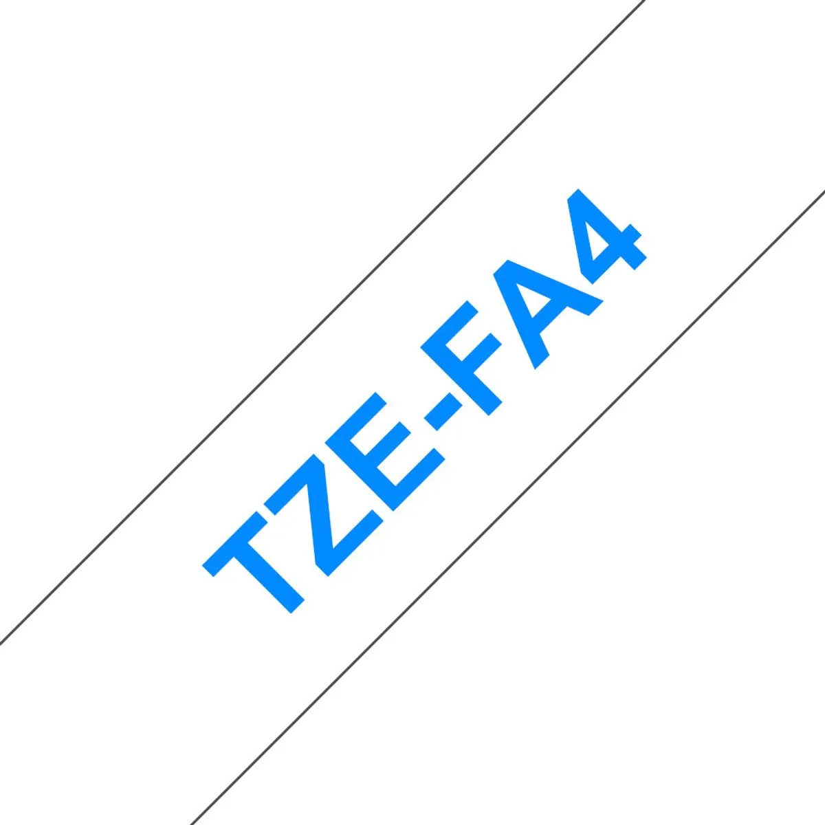 Brother TZEFA4 Labels 18mm - Kleurloos