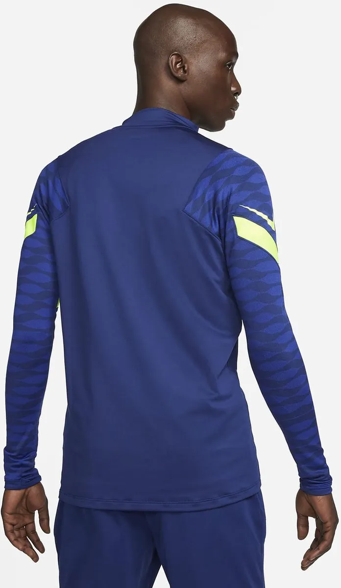 Nike Dri-FIT Strike Heren Sporttrui XL - Blauw/ Groen