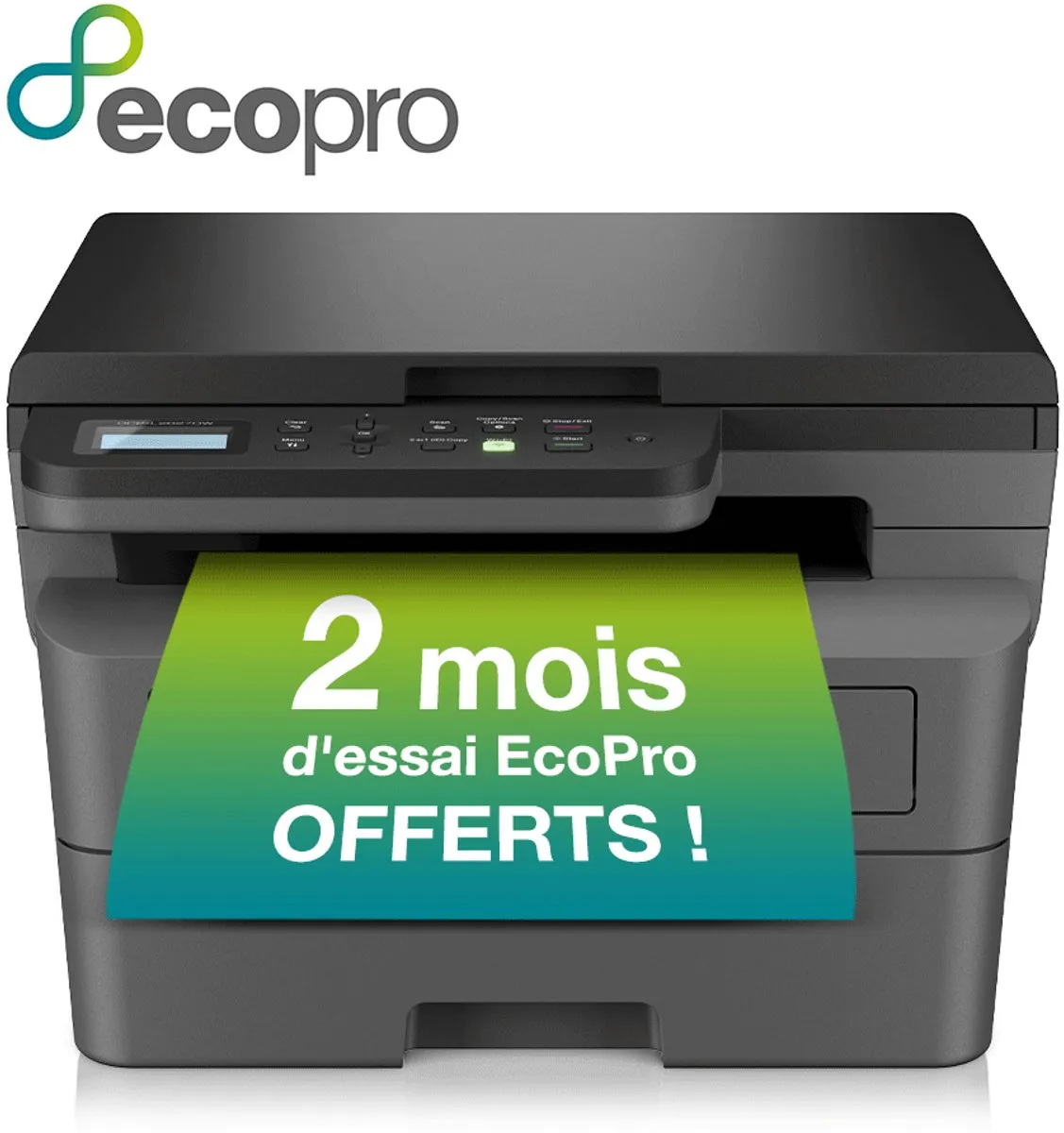 Brother DCP-L2627DWXL Multifunctionele Laserprinter - A4 - 32ppm - Zwart