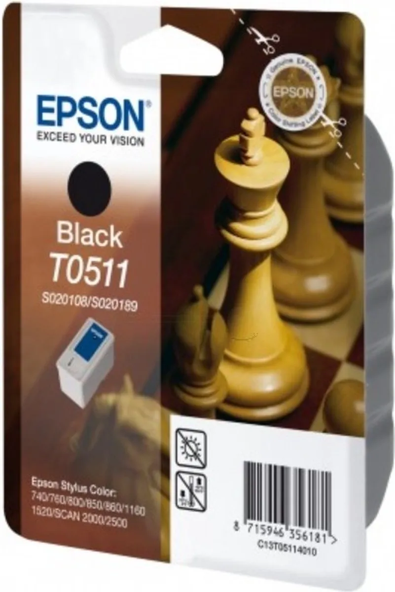 Epson T051 Inktcartridge Zwart