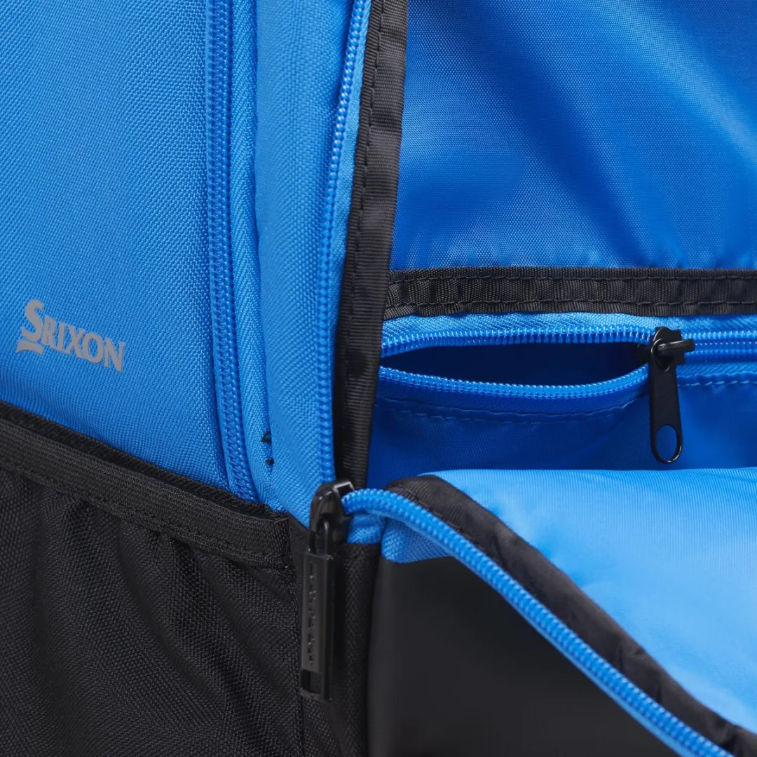 Dunlop PSA Backpack Squash Tas - 30L - Blauw/Zwart