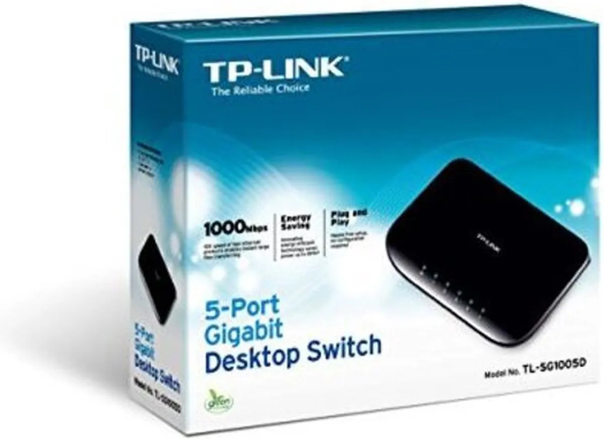 TP-Link TL-SG1005D 5-Poorts Netwerk Switch