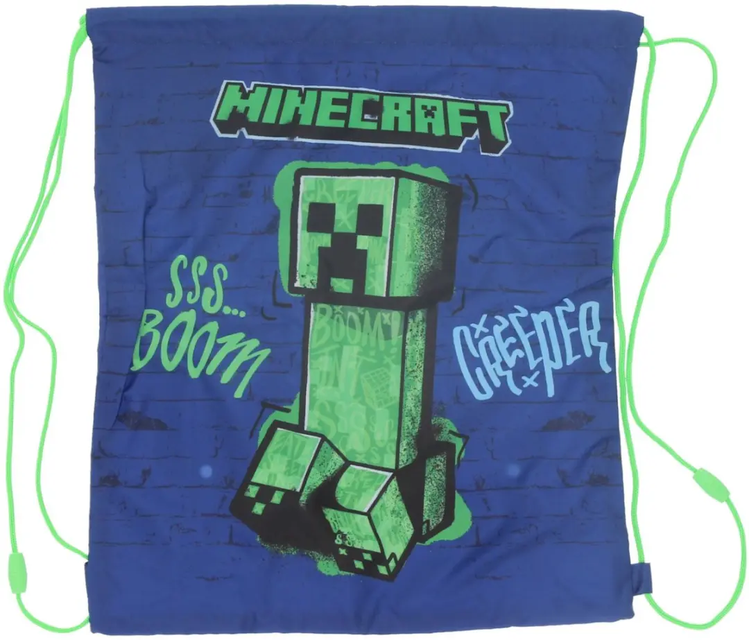 Minecraft Gymtas - Multi Colour