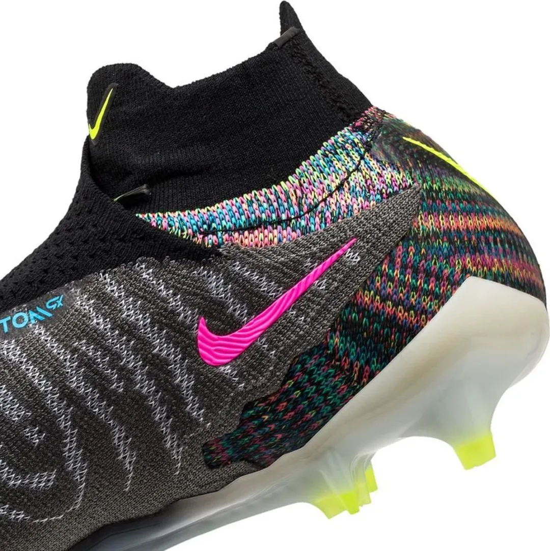Nike Phantom GX Elite Fusion FG Voetbalschoenen - Maat 47.5 - Zwart/Rainbow
