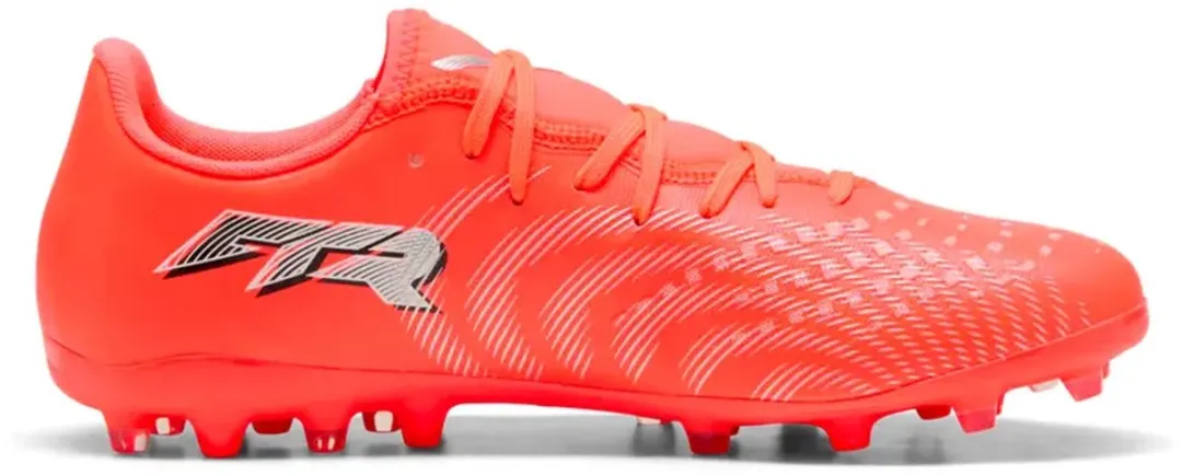 PUMA Future 9 Play Mg Voetbalschoenen - EU 39 - Rood/Oranje