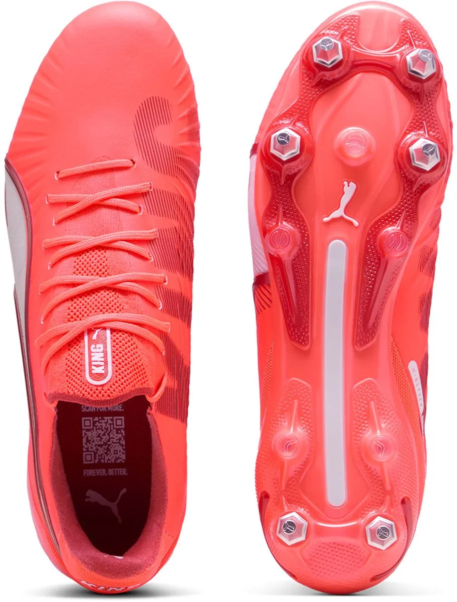PUMA King Ultimate Mxsg Voetbalschoenen - EU 42.5 - Glowing Red