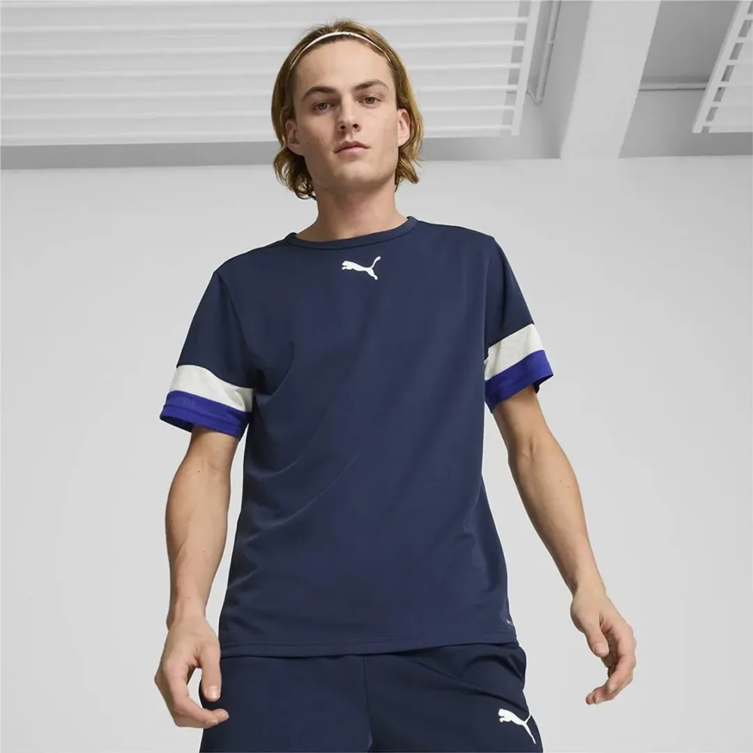 PUMA Rise T-shirt - S - Blauw