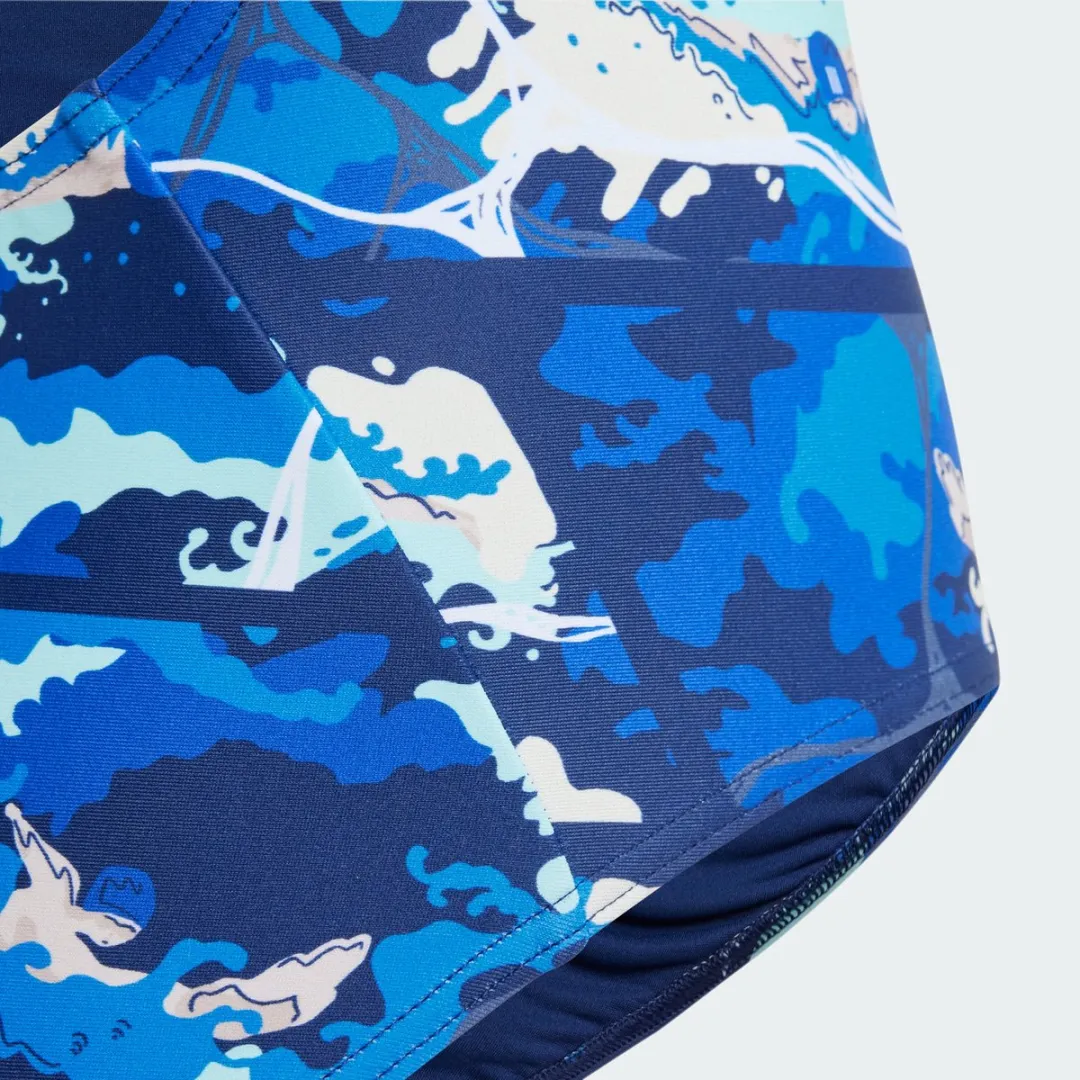 adidas Performance Graphic Badpak Kids 116 - Blauw