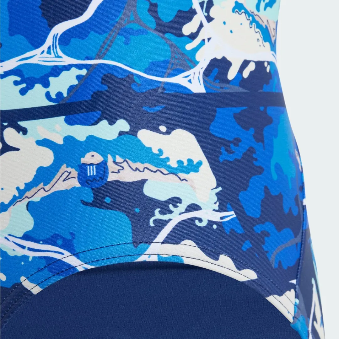 adidas Performance Graphic Badpak Kids 116 - Blauw