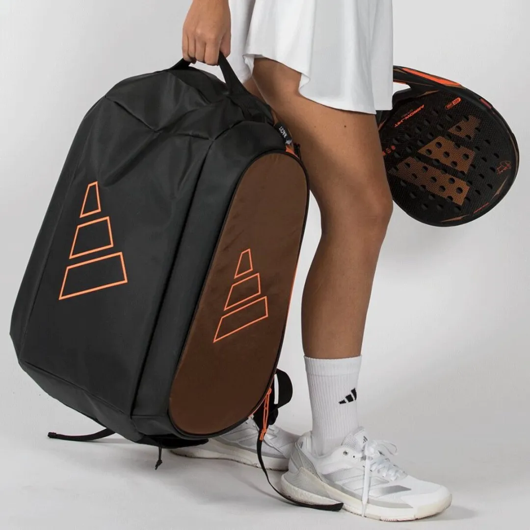 adidas Tour 2026 Padeltas 54L - Goud/Oranje
