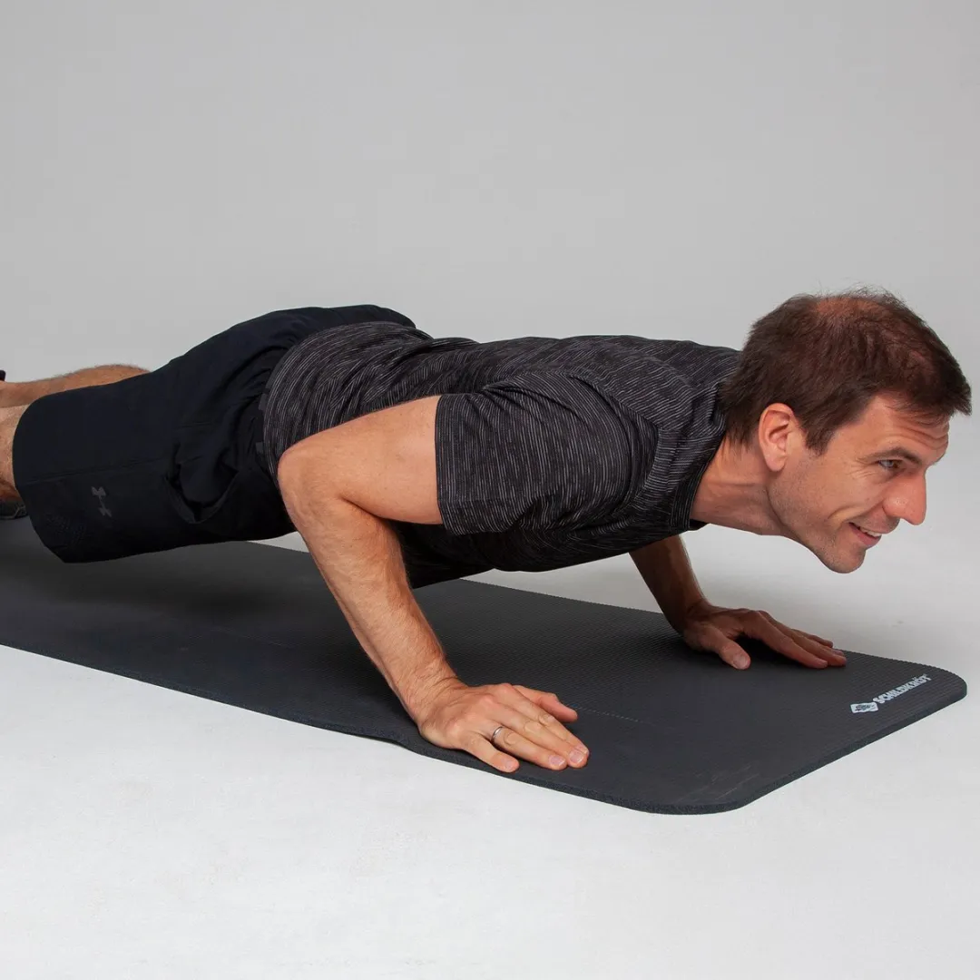 Schildkröt Fitnessmat 10mm Grijs - 1 Stuk