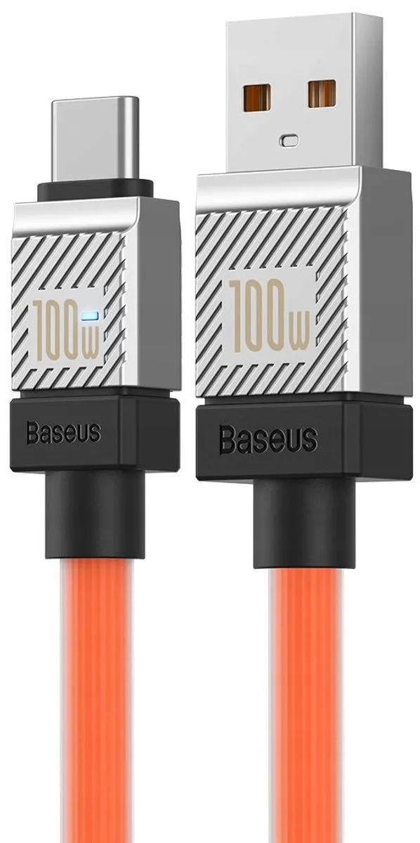 Baseus USB-C Kabel 2m 100W PD Snel Laden - 480Mbps