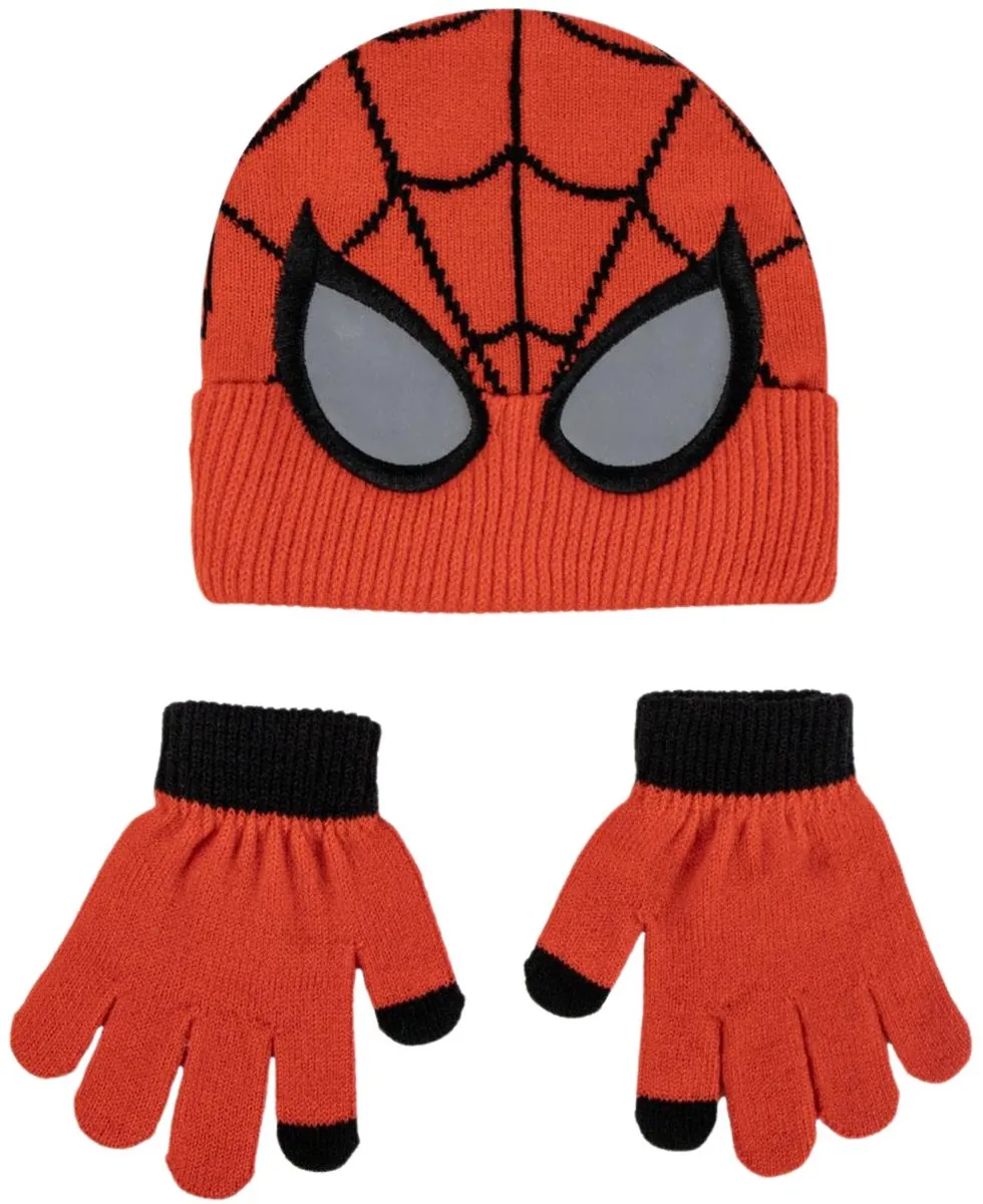 Spider-Man Muts en Wanten Set