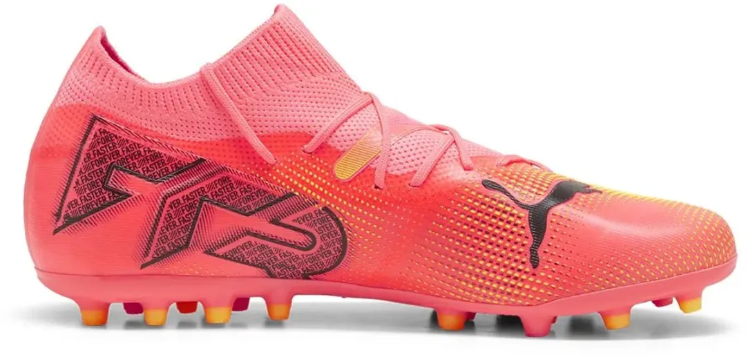 PUMA Future 7 Match Mg Voetbalschoenen 44.5 - Oranje - afbeelding 6 van 6