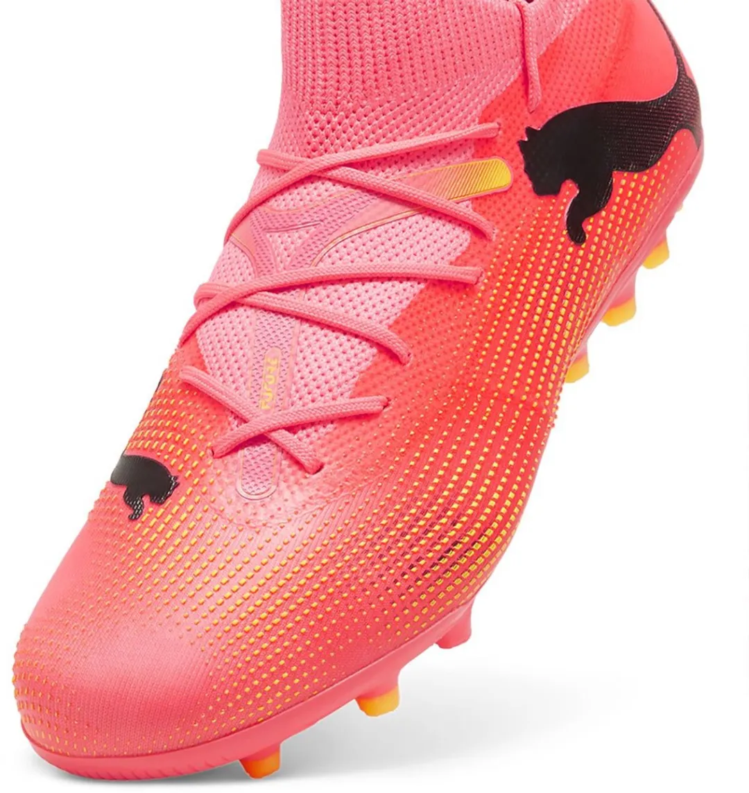PUMA Future 7 Match Mg Voetbalschoenen 44.5 - Oranje