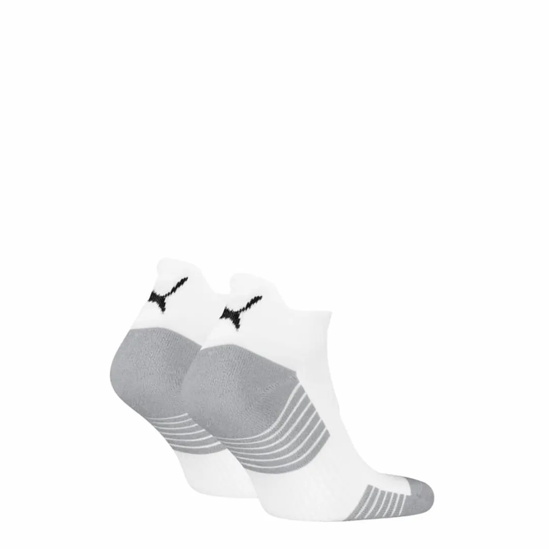 PUMA Unisex Sportsokken met Badstofzool - 2 Stuks - Wit
