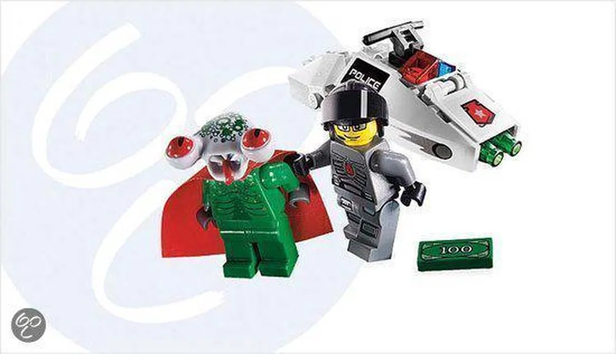 LEGO Space Police De ontsnapping van Squidman 5969 - 42 Stukken - afbeelding 2 van 3