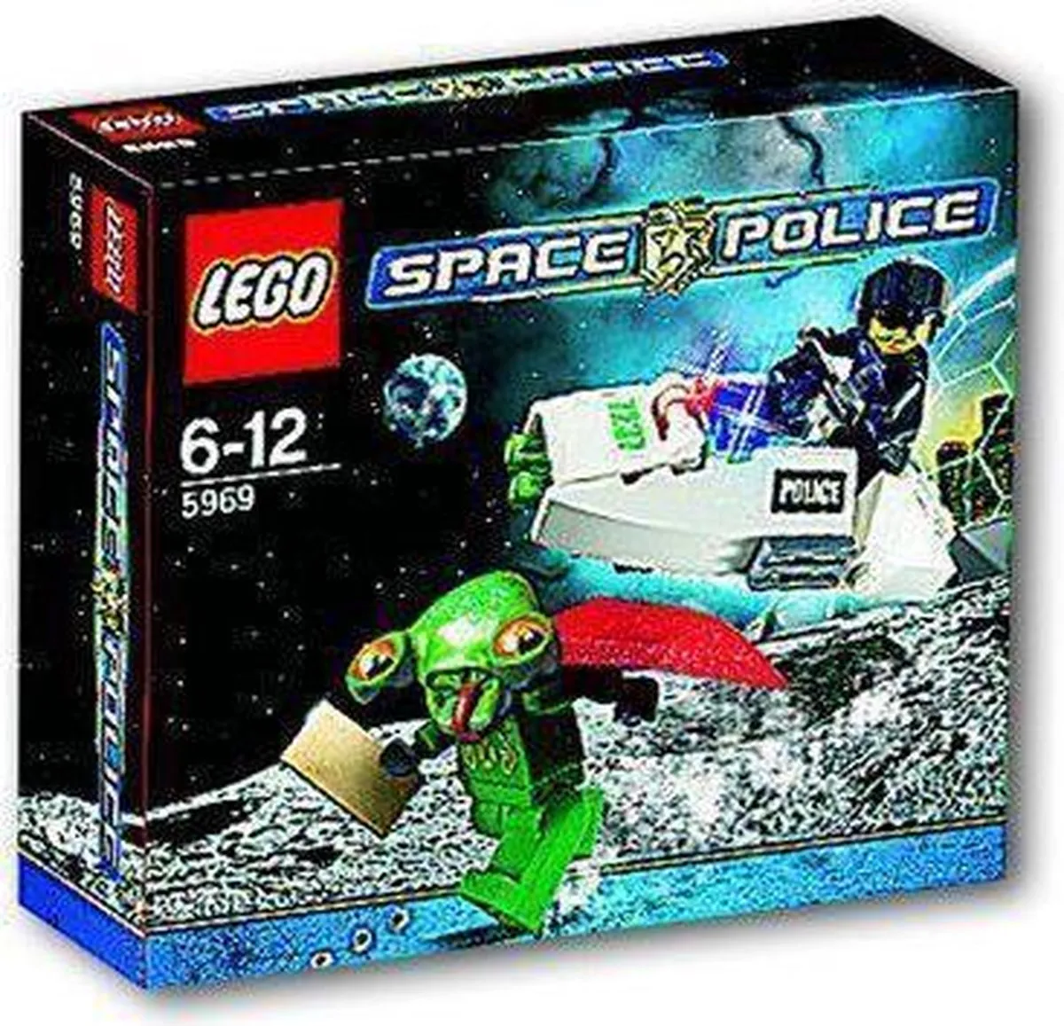 LEGO Space Police De ontsnapping van Squidman 5969