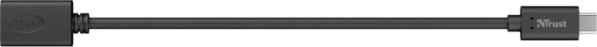 Trust CALYX 20967 USB-C naar USB-A Adapterkabel - Zwart