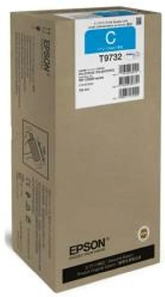 Epson WF-C869R XL Cyan Inktcartridge C13T973200 - 22.000 Pagina's