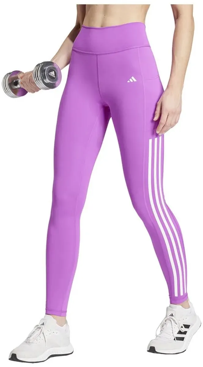 Adidas Optime 3 Stripes Leggings