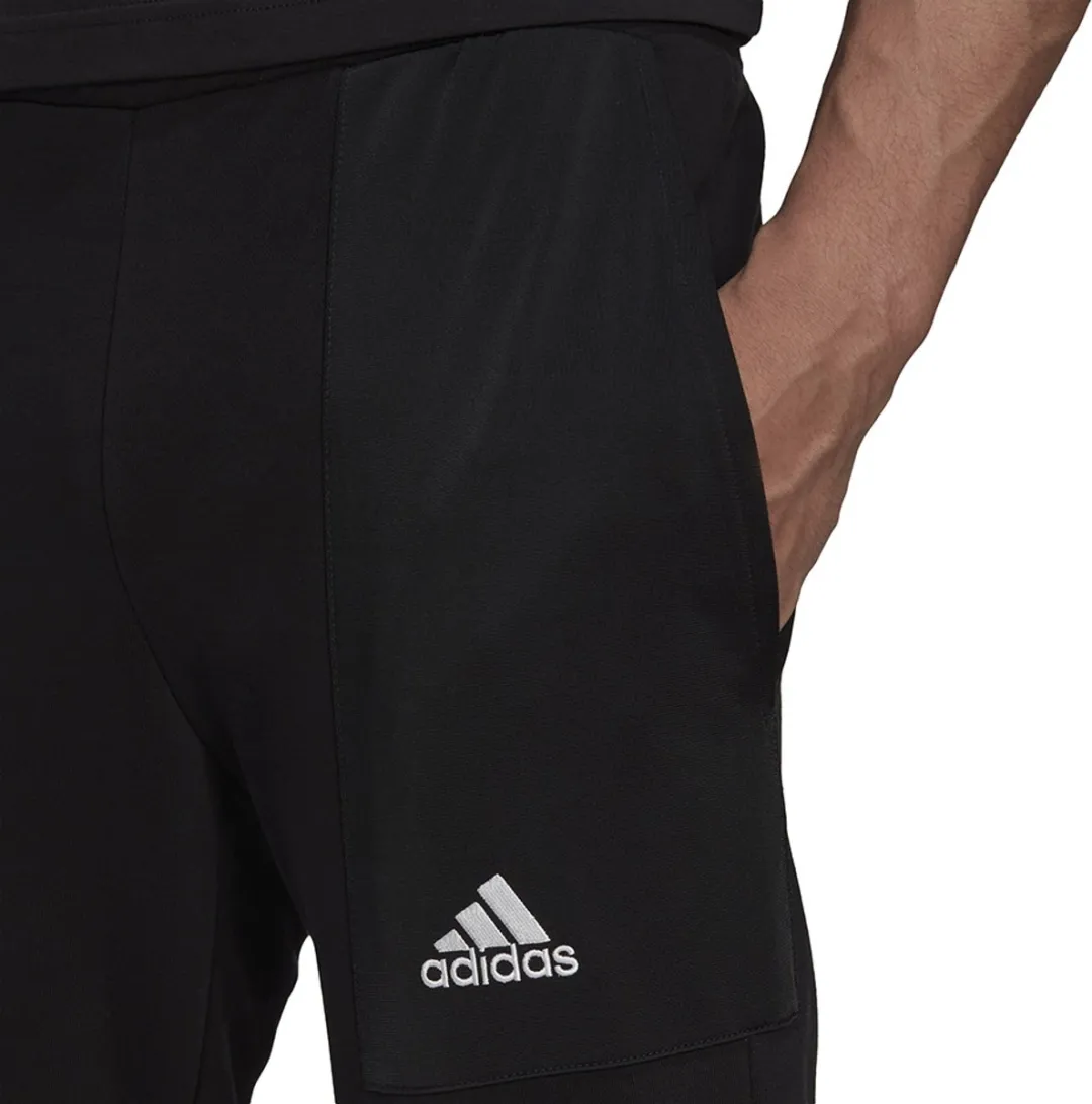 adidas Essentials BrandLove French Terry Broek Heren - S - Zwart/Wit