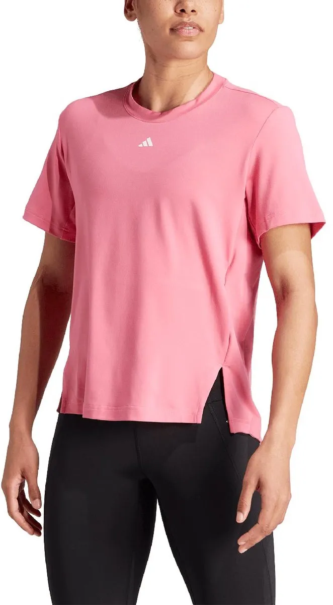 Adidas Dames Versatile Tee - Maat L - Roze